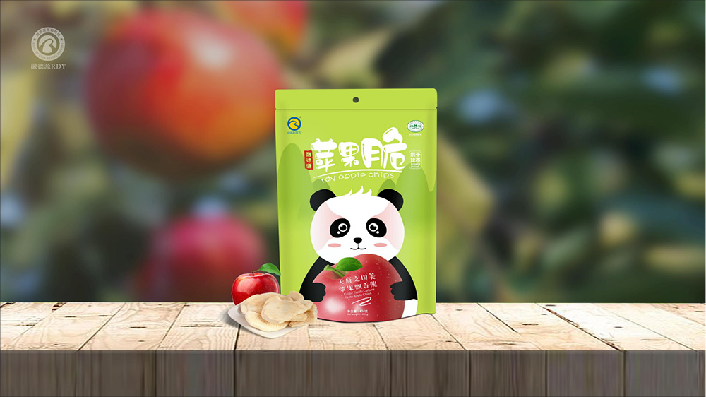 融德源冻干苹果包装设计
